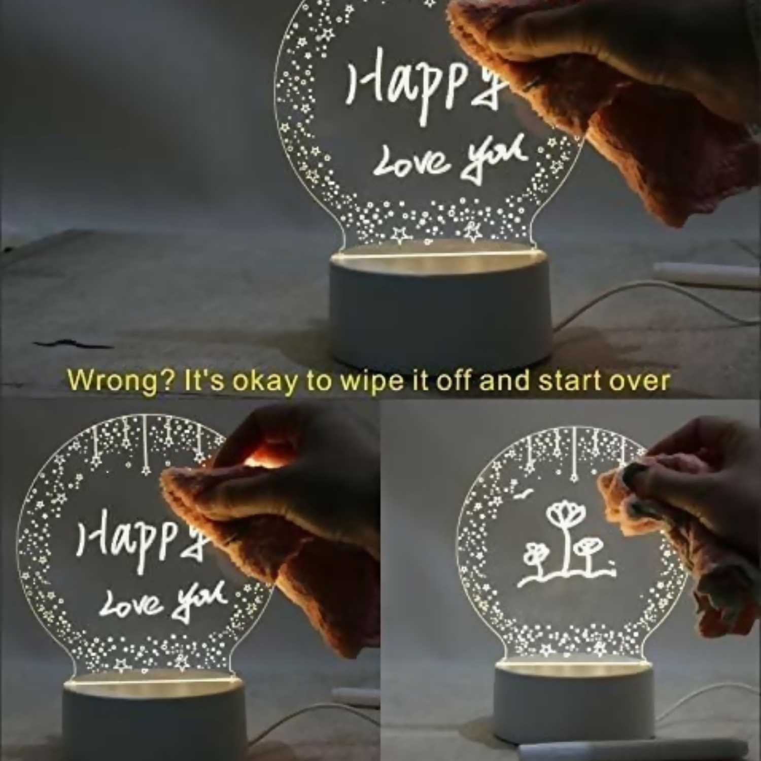 3D Crystal  Creative Engraved Crystal Ball