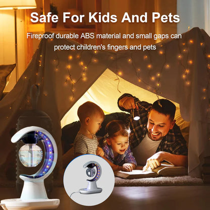 3-in-1 LED Lamp with Humidifier and Mosquito Repellent (1 Pc)