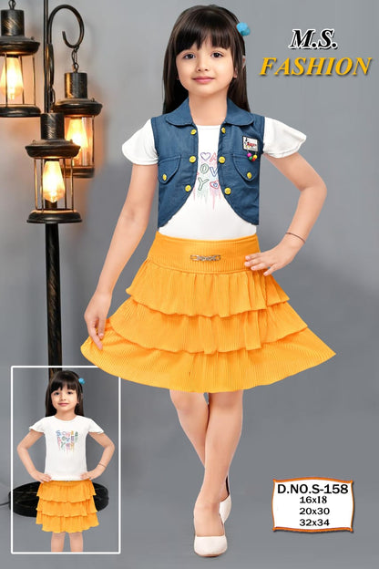 Girls Fashion Dress Set (M.S. Fashion)