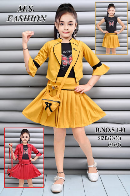 Girls Fashion Dress Set (M.S. Fashion)