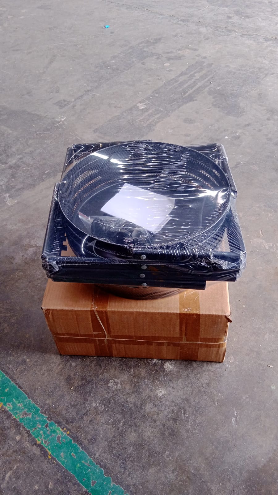 4-Layer Round Metal Folding Storage Trolley